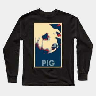 Pig Political Parody Long Sleeve T-Shirt